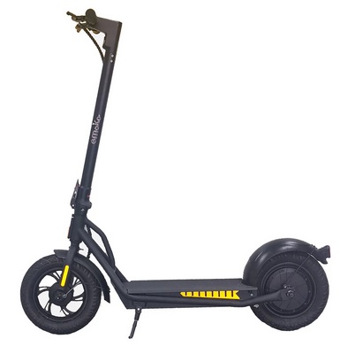 Emoko A19 36V 15Ah 500W 12inch Folding Electric Scooter 40-50KM Max Mileage 120KG Payload E-Scooter - Black