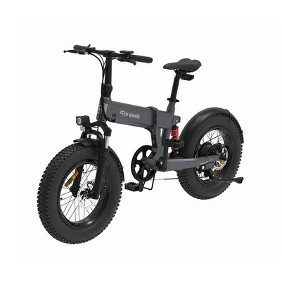5TH WHEEL Thunder 1FT(EB06) 48V 10Ah 500W 20*4.0 Inch Electric Scooter 80KM Range 100KG Max Load