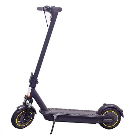 Emoko T4 MAX Folding Electric Scooter 500W 36V 15Ah 10inch with Front Suspension 45-55KM Mileage E-Scooter - Black