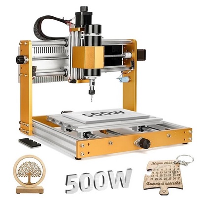 Annoytools 3018 Pro Max CNC Router Machine, 3 Axis Limit Switches, GRBL Offline Control, 300x180x80mm