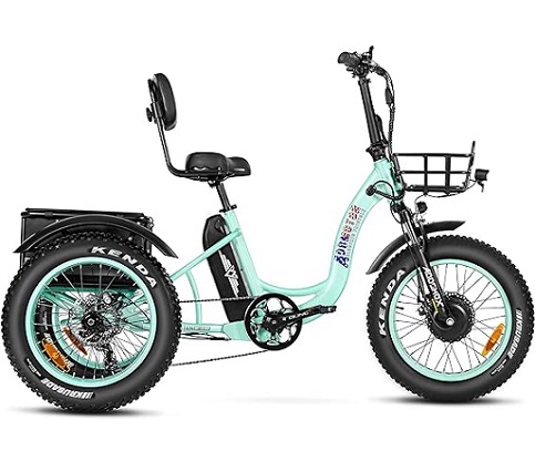 ADDMOTOR Motan M330 Electric Tricycle for Adults, 85 MI Long Range, 450 lbs, 20\