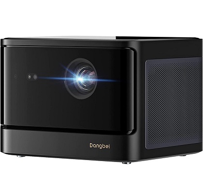 Dangbei Mars 1080p Full HD Projector, 2100 ISO Lumens Movie Projector, Native Licensed Netflix, 2x10W Dolby Audio Speakers, Auto Focus, Auto Keystone Correction, Screen Fit, Obstacle Avoidance