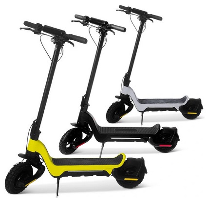 S9 Plus 48V 18Ah 600W*2 Dual Motor 10Inch Folding Electric Scooter 60-80KM Max Mileage 120KG Payload E-Scooter - Black