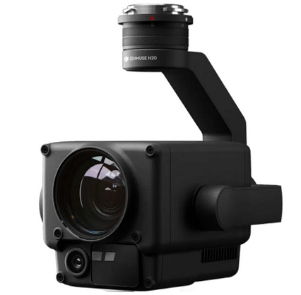 DJI Zenmuse H20 20MP Zoom/12MP 3-Axis Wide Gimbal Camera 1200m Laser Rangefinder