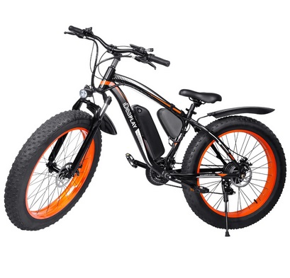iDeaPlay P30 PLUS Electric Bike 36V 8.0Ah 350W 26inch 35-65KM Max Mileage 120KG Payload Electric Bicycle
