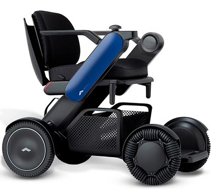 WHILL Model C2 Portable Power Chair (Blue, 18\