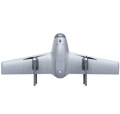 HEQ Swan K1 Pro VTOL Vertical Takeoff and Landing 1100mm Wingspan 40km Long Range EPP FPV RC Airplane Fixed Wing UAV PNP Compatible GoPro 5/6/7/8 DJI Action 1/2 - Grey