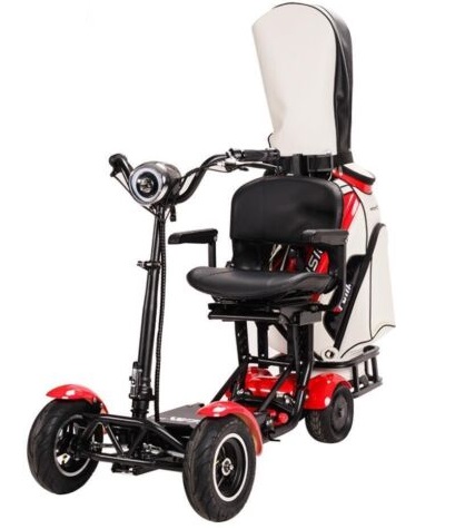 4 Wheel Adult Folding Mobility Electric Golf Cart Scooter +Wheelchairs Elderly