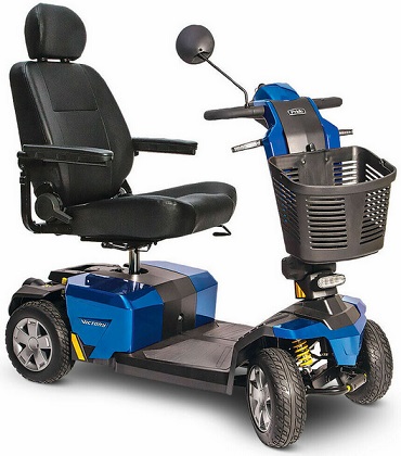 Pride Mobility Victory10 LX w/CTS Suspension 4Wheel Scooter S710LXW