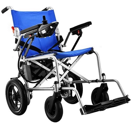 Rubicon D3 Super Lightweight Electric Wheelchairs, Weight Only 40Lbs Support 265 Lbs