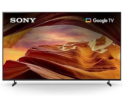 Sony KD85X77L 85 Inch 4K Ultra HD TV X77L Series: LED Smart Google TV - 2023 Model, Black