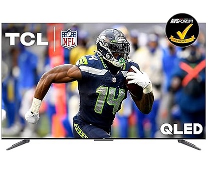 TCL 65Q750G 65-Inch Q7 QLED 4K Smart TV with Google TV (2023 Model) Dolby Vision & Atmos, HDR Ultra, 120Hz, Game Accelerator up to 240Hz, Voice Remote, Works with Alexa, Streaming UHD Television