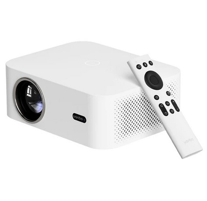 WANBO X2 Max Projector, Native 1080P, 450ANSI Lumens, Android 9.0, Dual-Band Wifi 6, Bluetooth 5.0, Auto-Focus, Four Directional Keystone Correction