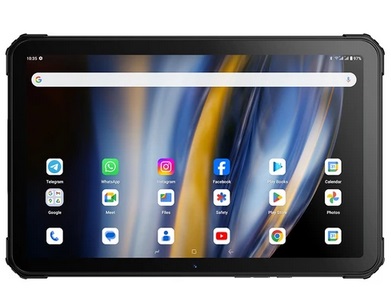 FOSSiBOT DT2 Rugged Tablet, 10.4\'\' 1200x2000 2K Display, MTK Helio G99 Octa Core 2.0GHz, 12GB RAM 256GB ROM, 64MP+32MP Camera, 22000mAh 66W Fast Charge, LED Flasher, 4G Dual SIM WiFi6, Galileo GPS GLONASS, Water/Dust/Shock-proof, Android 13 - Blue