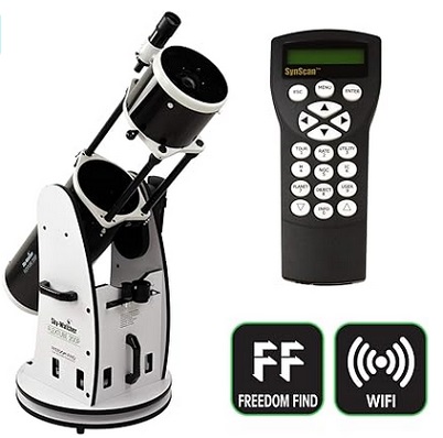 Sky-Watcher S11800 GoTo Collapsible Dobsonian 8-Inch (White)