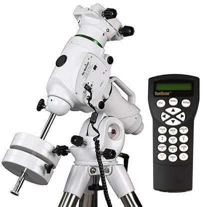 Sky Watcher EQ6-R – Fully Computerized GoTo German Equatorial Telescope Mount – Belt-driven, Motorized, Computerized Hand Controller with 42,900+ Celestial Object Database