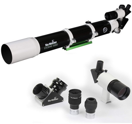 Sky Watcher EvoStar 100 APO Doublet Refractor – Compact and Portable Optical Tube for Affordable Astrophotography and Visual Astronomy