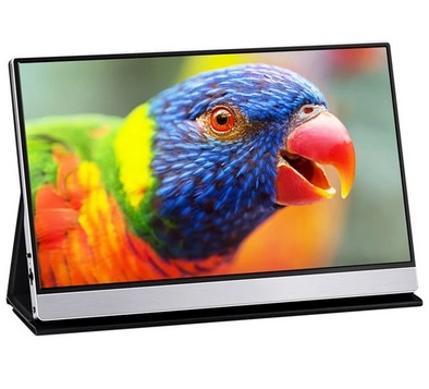 AOSIMAN ASM-125UC-1 12.5 inch Portable Monitor, 4K Resolution, 100% sRGB, Support Double Blind Insertion, IPS Screen
