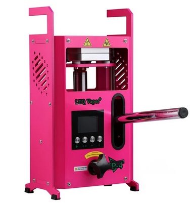 TQ Vapor KP-4 Rosin Hot Press Machine, 4*4in Dual Heated Plates, Temperature Control, Red