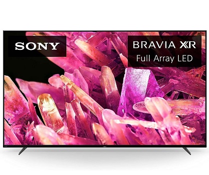 Sony XR65X90K 65 Inch 4K Ultra HD TV BRAVIA XR Full Array LED Smart Google TV with Dolby Vision HDR and Exclusive Features for The Playstation 5 - 2022 Model,Black