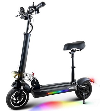 Emoko HVD-3 Folding Electric Scooter Adults 800W Motor  30 MPH & 35 Miles, 10\
