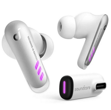 Anker Soundcore VR P10 TWS Gaming Earbuds, Compatible with Meta Quest 2, Steam Deck, PS4, PS5, PC, Switch - White