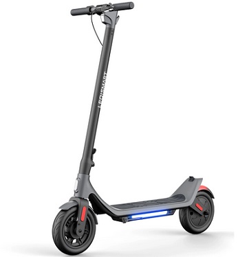 MEGAWHEELS A6L PRO Folding Electric Scooter 350W 36V 7.8Ah Battery 10in Tire 25KM/H Top Speed 30KM Mileage Range 100KG Max Load E-Scooter - Black