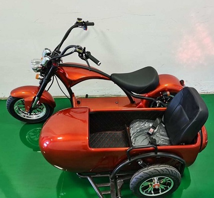 SoverSky ELF-M1 3000w/60v City Coco Electric Scooter With Side Car