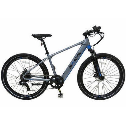Basis Protocol Electric Bike Hybrid Bicycle 700c 36v 7Ah Internal Battery w/ LCD Blue