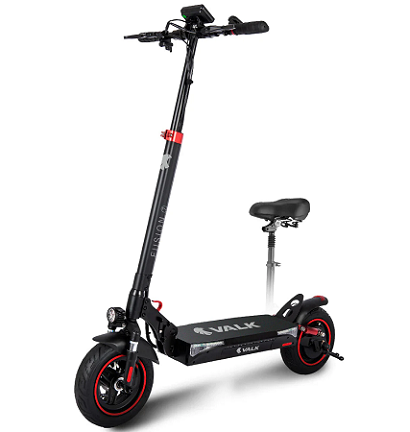 VALK Fusion 7 Electric Scooter with Seat option 800W 48V 13Ah Lithium 50km Range 40km/h Max Speed 10\