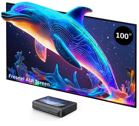 NexiGo Aurora Pro 4K Laser TV with 100\