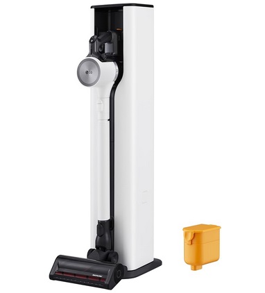 LG CordZero A931KWM All in One Cordless Stick Vacuum with Auto Empty, New Dual Floor Max Nozzle, Quick Release Rechargeable Battery, 10 Year Motor Warranty, Essence White