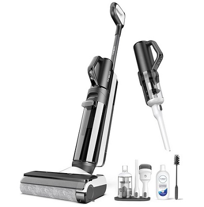 Tineco Floor ONE S5 Combo Smart Wet Dry Vacuum Cleaners, Floor Cleaner Mop 2-in-1 Cordless Vacuum for Multi-Surface, Lightweight and Handheld