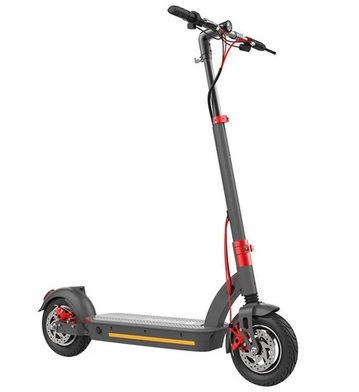 AERLANG H6-A Electric Scooter, 10-inch Tire, 500W Motor, 48V 17.5Ah Battery, 40km/h Max Speed, 60-70km Range, Dual Suspension