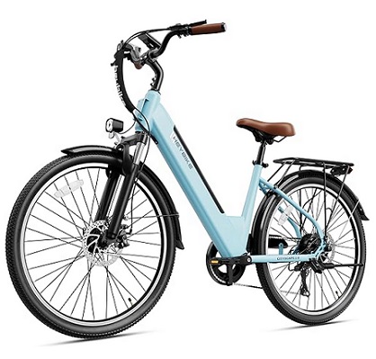 Heybike Cityscape 2.0 Electric Bike for Adults with 750W Motor Peak,468Wh Removable Battery and up to 50Miles 24MPH,UL Certified 26\