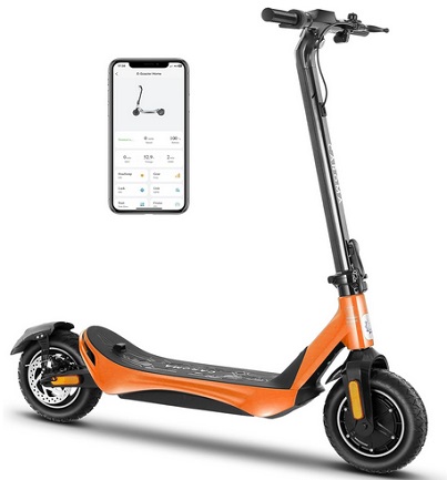 Caroma C1 Eclectric Scooter 500W, Up to 30 Miles & 25 Mph, 10\