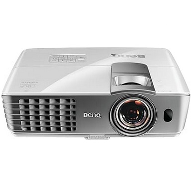 BenQ W1080ST 1080p 3D Short Throw DLP Home Theater Projector (White)
