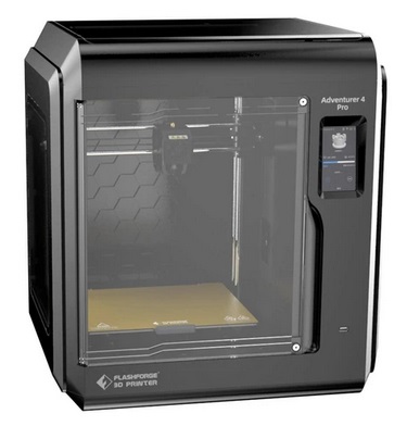 Flashforge Adventurer 4 Pro 3D Printer, 30-Point Auto Leveling, Max 300mm/s Print Speed, Built-in Camera, HEPA 13 Air Filter, PEI Build Plate, 220*200*250mm