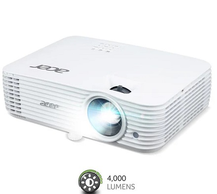 Acer X1526HK Projector, 4000 ANSI Lumens, DLP, Full HD 1080p