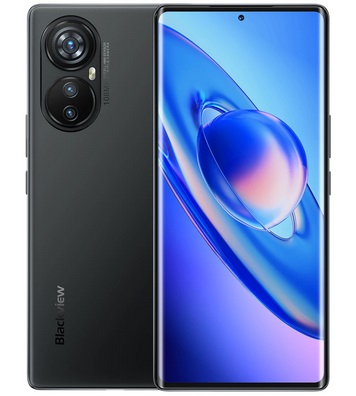 Blackview A200 Pro 4G Smartphone 12GB 256GB 108MP 6.67in 120Hz 2.4K Display 5050mAh 66W Fast Charging NFC Helio G99 Octa Core Android 13 - Black