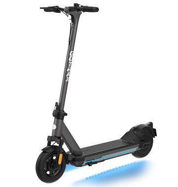 Gotrax G6 Foldable Commuter Electric Scooter, 10\'\' Pneumatic Tires, Max 60 Km Range, 32Km/h Power by 500W Motor, with Front Suspension and Electronic Lock E-Scooter