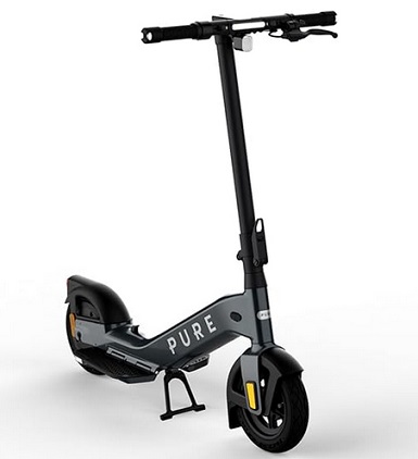 Pure Advance+ Lightweight Foldable Electric Scooters, Ultimate Riding Position, 500W Motor, 31mi (50KM) Long Range, 10\