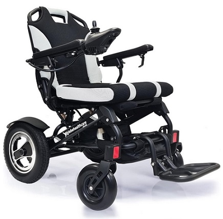 Glebe Healthcare Lightweight Folding Electric Lithium Power Wheelchair