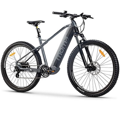 Moma Bikes EMTB 29 inch Wheel, 250W Motor, Full SHIMANO 24 Speeds, Front Suspension & Hydraulic Disc Brakes & Integrated Bat. Ion Lithium 48V 13Ah