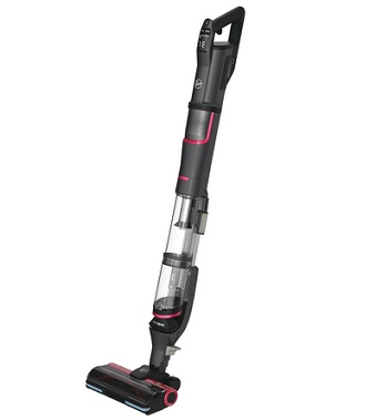 Hoover HFX10H Cordless Stick Vacuum Cleaner, HFX with Anti-Twist Bar to Prevent Hair Wrap, Powerful 30 mins run-time, Corner Genie to Clean Floor Edges & Tight Spaces, LED Lights, Black & Pink