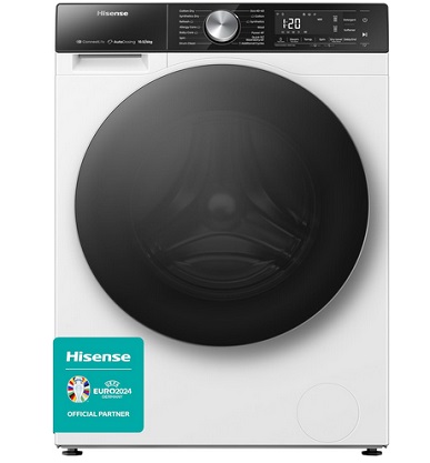 Hisense 5 Series DH5S102BW 60cm Freestanding 10KG Heatpump Front Load Tumble Dryer with WiFi Enabled - 17 Programmes - Auto dry- Steam Refresh - Allergy Care White A+++ Rated [Energy Class A]