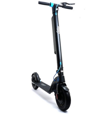 Riley Scooters RS2 Pro Lightweight Portable Electric Scooter Max. 38-45km Range 25km/h Top Speed with LED Lighting, Triple Braking System Detachable Quick Charge Panasonic Battery Escooter