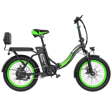 Hidoes C1 Electric Bike 750W Motor, 48V 13Ah Battery, 20*3-inch Fat Tire, 40km/h Max Speed, 70km Range, Front & Rear Disc Brake with Rear Seat