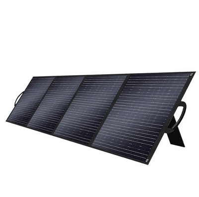 SolarPlay T200 Solar Panel, 200W Max Output Power, 23.4% High Conversion Efficiency, IP65 Waterproof & Dustproof, Adjustable Kickstand