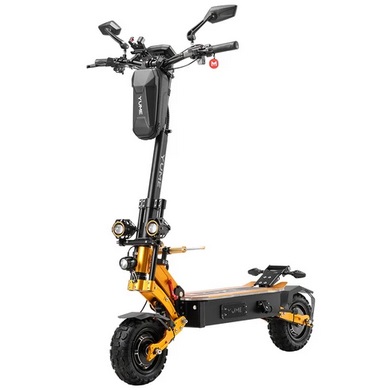 YUME X11+ Electric Scooter, 3000W*2 Motor, 60V 30Ah Battery, 11-inch Off-road Fat Tires, 50mph Max Speed, 60miles Max Range, EBS Front & Rear Hydraulic Disk Brakes, LCD Display